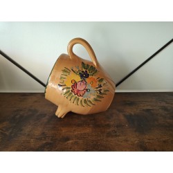 Brocca Porta Arrosticini in Ceramica con decorazioni